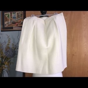 A designer cotton skirt